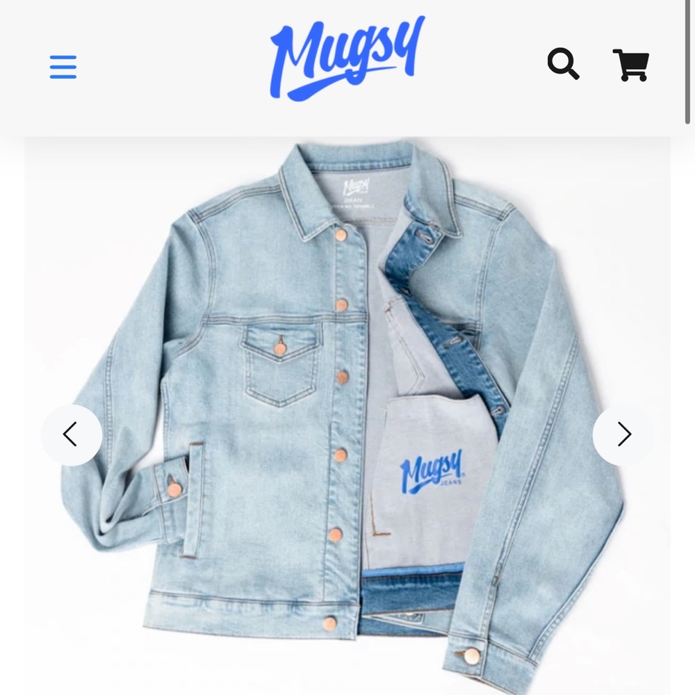 Mugsy Jean Jacket (mens size L brand new in original packaging)